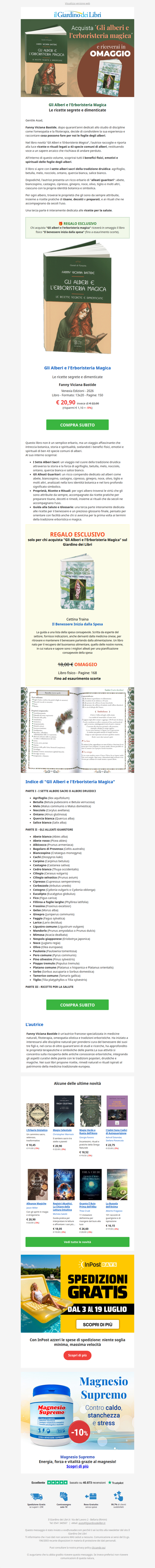Gli alberi e l'erboristeria magica: ricette e rituali dimenticati