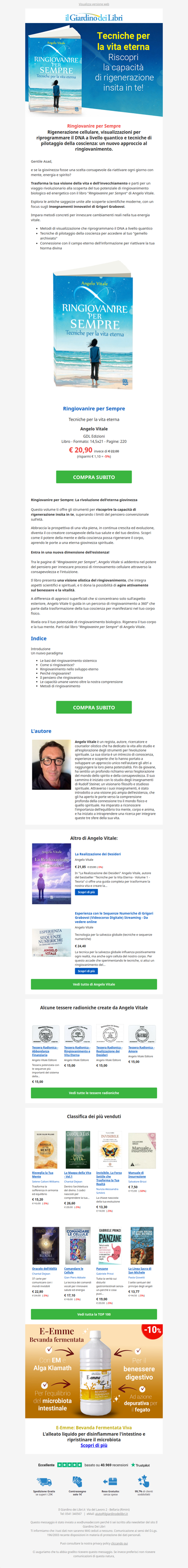 🧬 Ringiovanire per Sempre: tecniche di pilotaggio e rigenerazione del corpo
