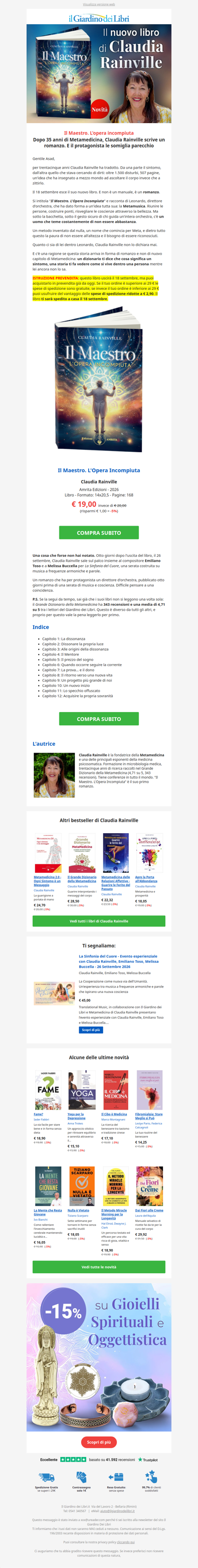 Il Maestro: il nuovo libro di Claudia Rainville (APRI) 😱