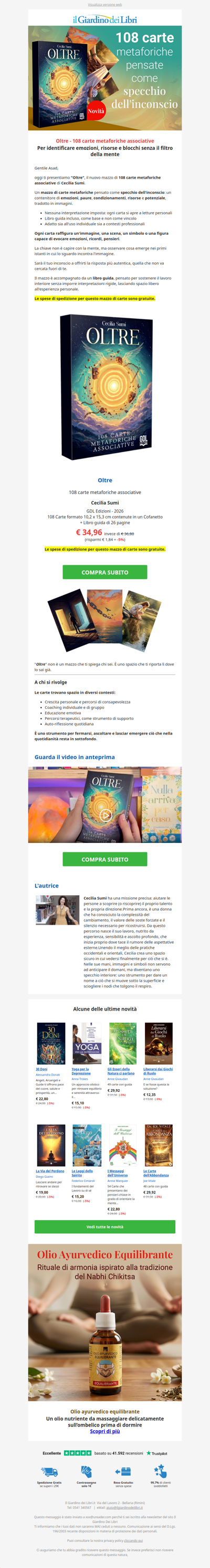 “Oltre” – 108 carte metaforiche associative: cosa possono rivelarti?
