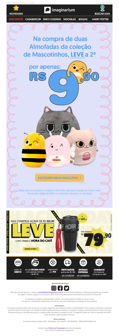 🚨 Aquele R$ 9,90 que a gente AMA!