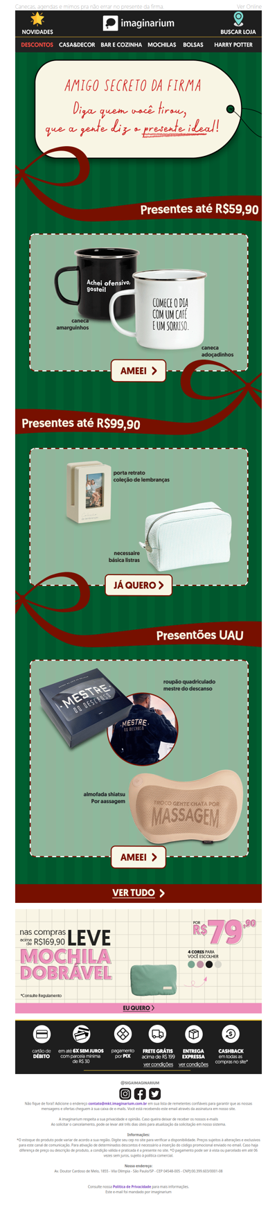 Presentes pro colega 