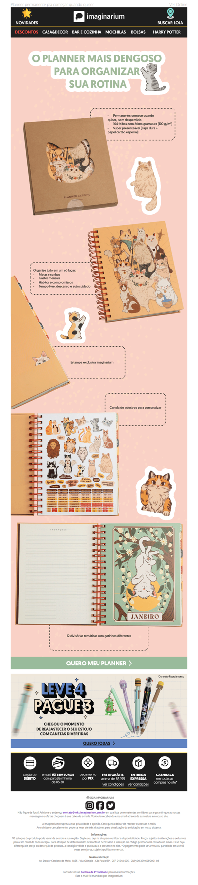 ✨ Conheça o planner que todo mundo quer 🐈