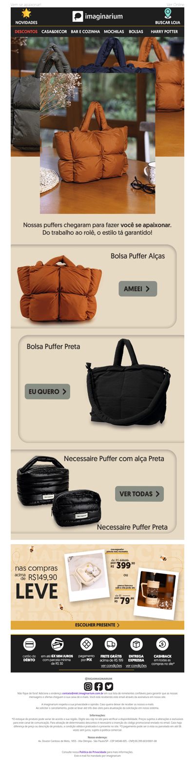 ✨ Uma bolsa que é mais fofinha que a sua paciência 🤗