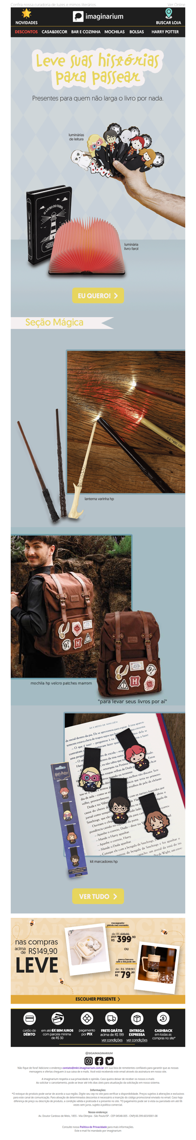 Seu ritual de leitura acaba de subir de nível💡