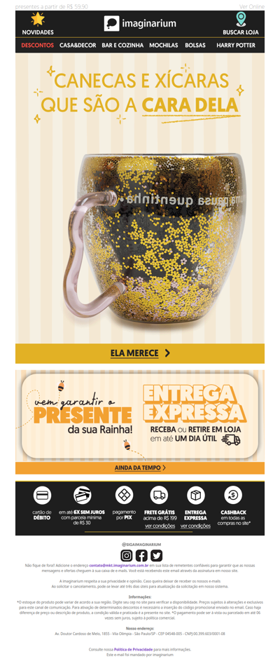 a caneca perfeita pra ela chegou ☕