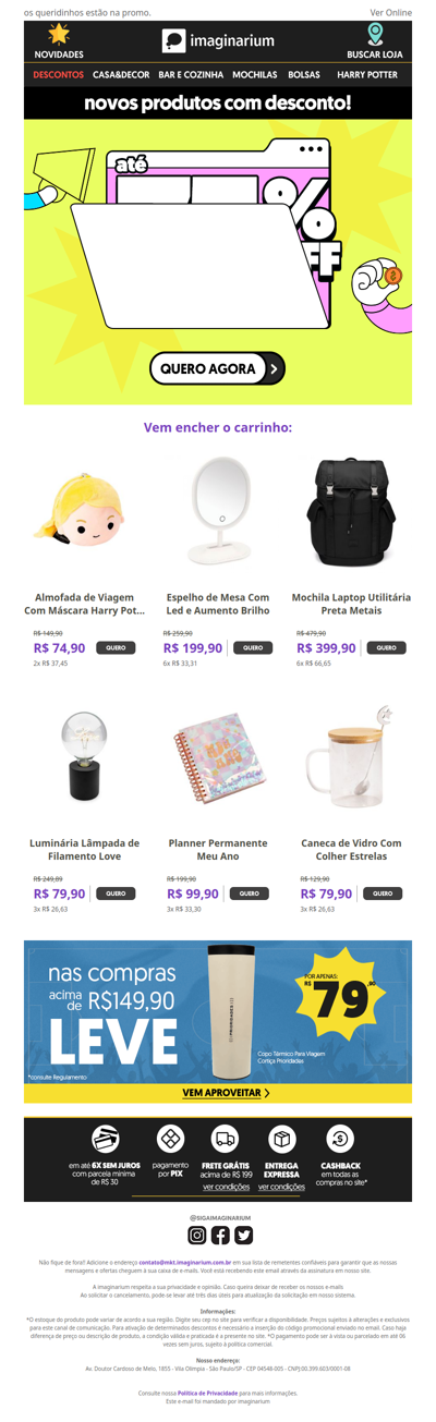 Tem mimo no precinho 💜