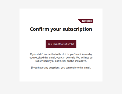 Confirm Your Subscription