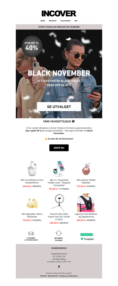 Oppdag våre favorittilbud🖤