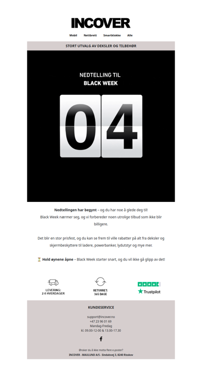 I morgen begynner det!