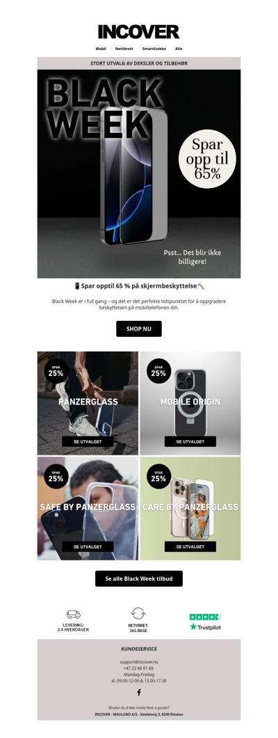 Skjermen din fortjener bedre