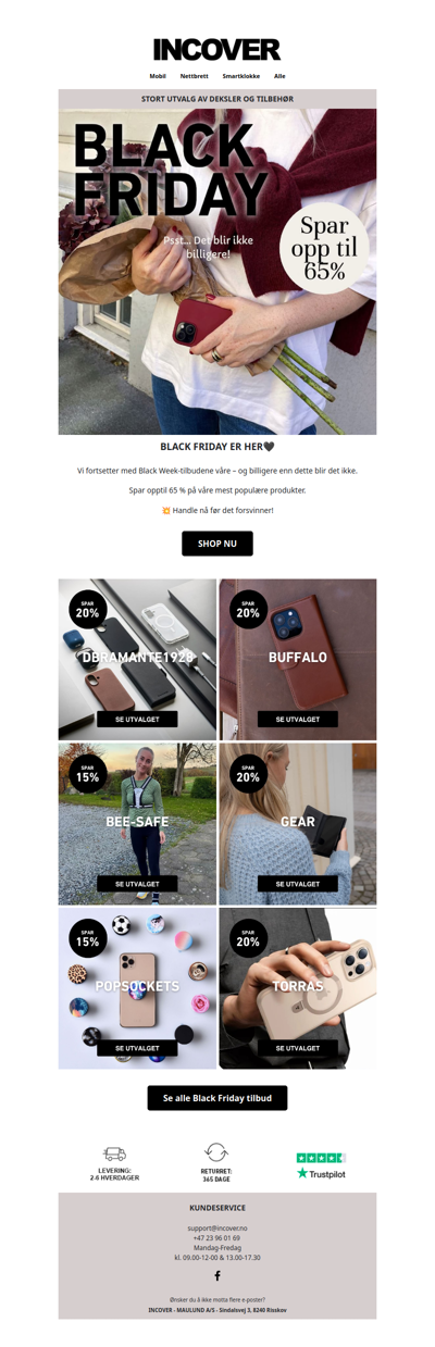 God morgen , er du klar for Black Friday?