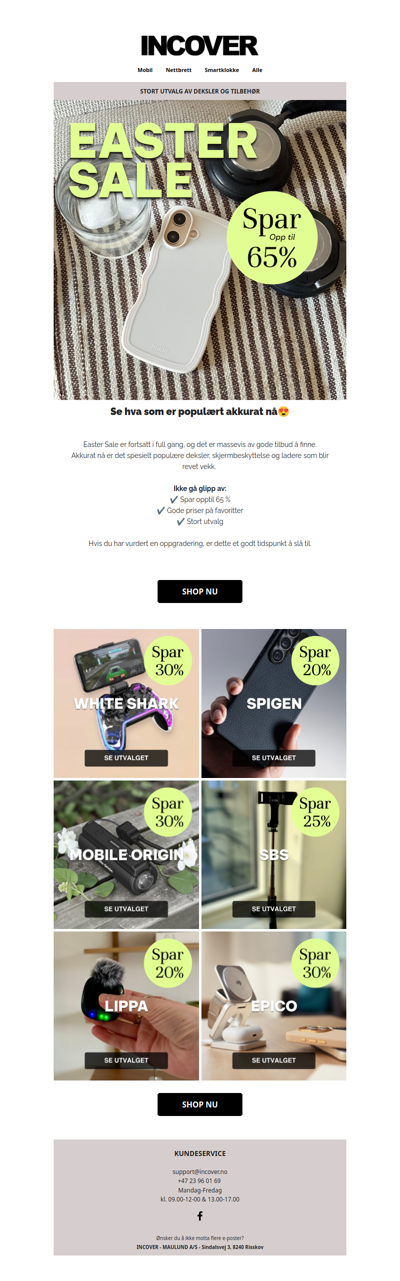 Se hva som er populært akkurat nå 😍