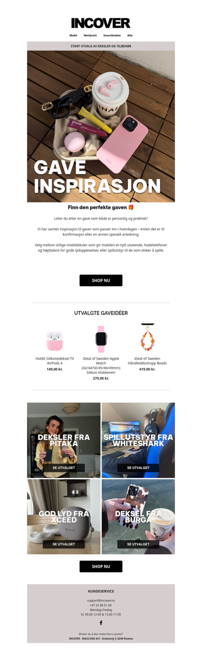 Har du funnet den rette gaven ?🎁