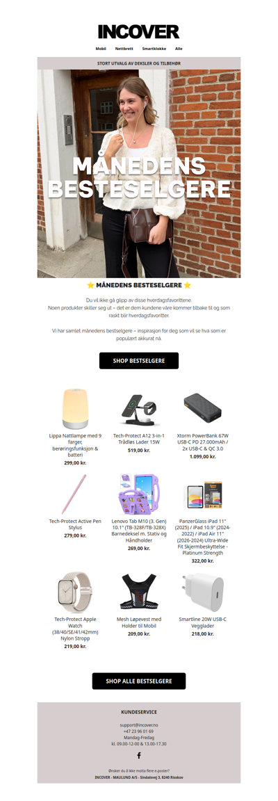 ⭐ Månedens bestselgere ⭐