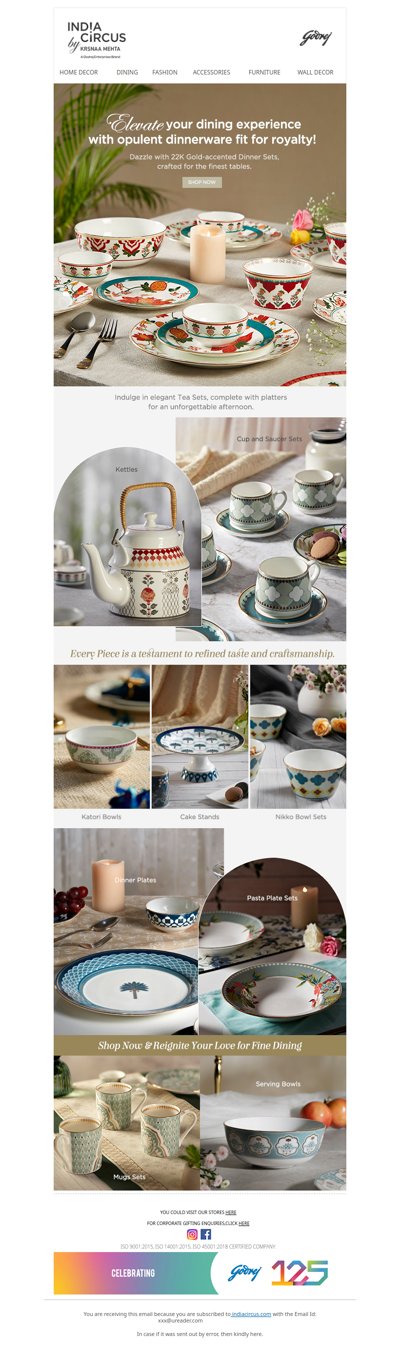 Hey , Brand New Dinnerware just dropped, Check out now!