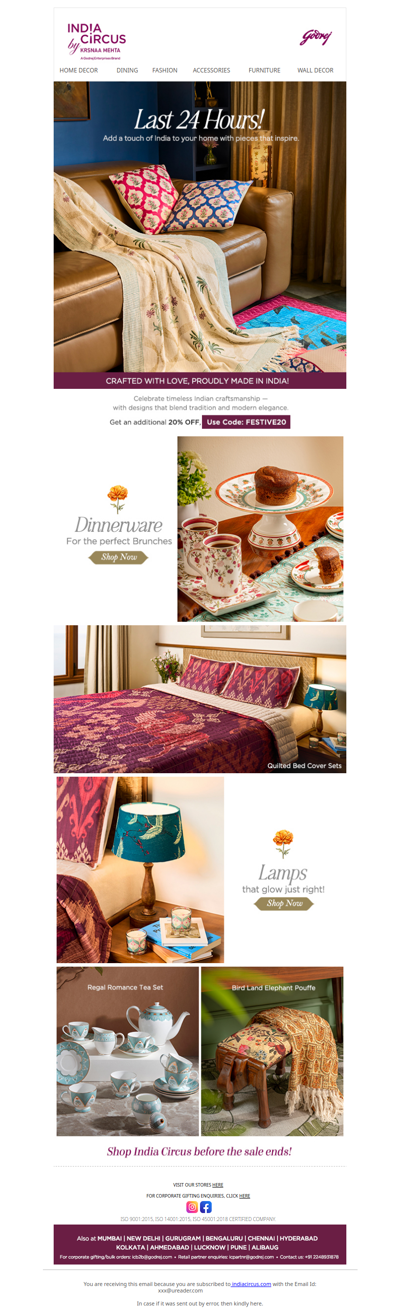 Hey , Last 24 hours! Get an Additional 20% OFF ✨