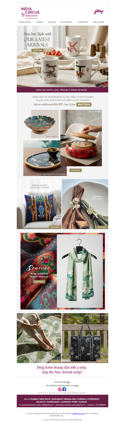 Hey , New Arrivals That Redefine Everyday Chic 🌸