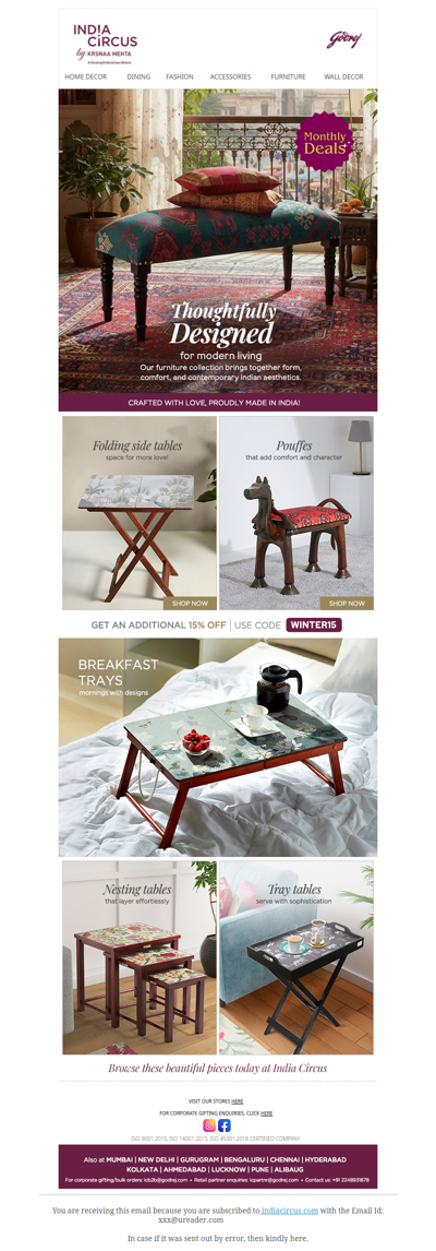 Hey , Designed to Sit Beautifully in Your Space