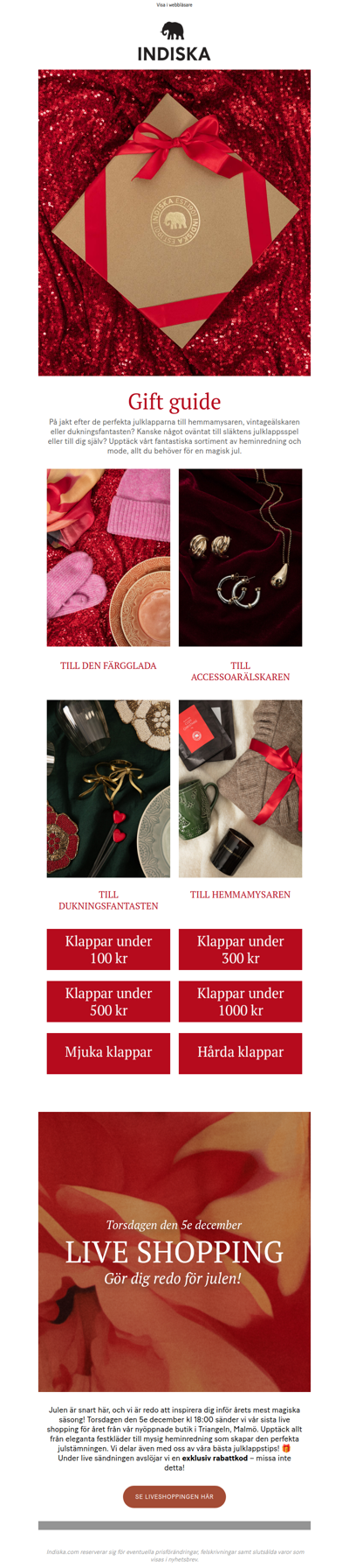 Hitta julklapparna med vår Gift guide