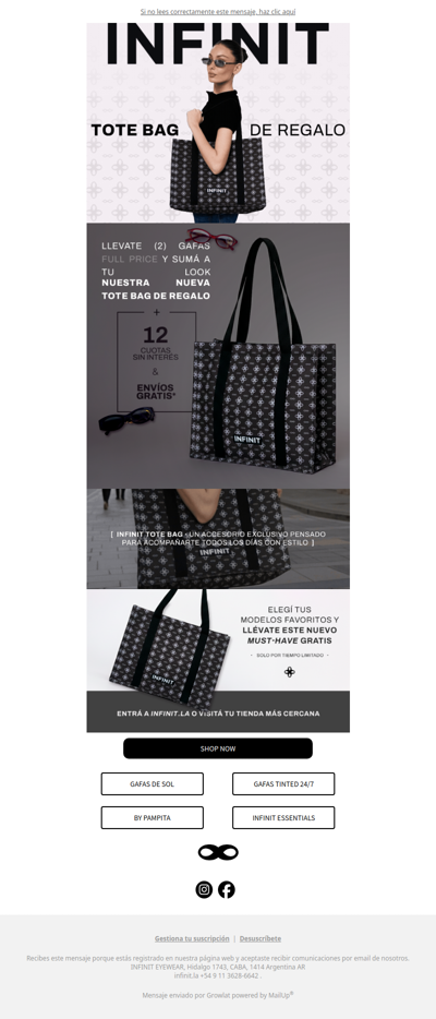 Tenemos un regalo para vos 👓🎁