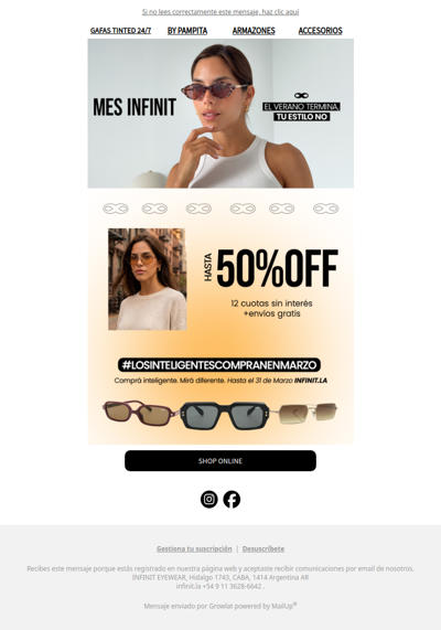 Arrancá marzo con nuevo look 😎