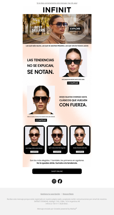 Tendencia real 👓 los más vendidos de marzo