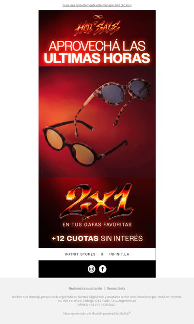 🚨¡Últimas horas! Termina el Hot Sale⏰