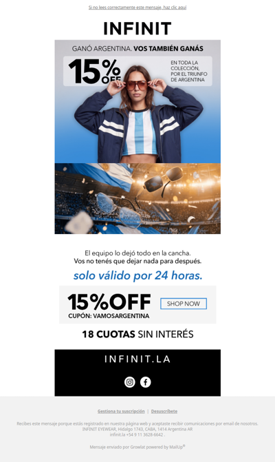 ¡No cuelgues! Tu cupón termina en 6 horas ⏰