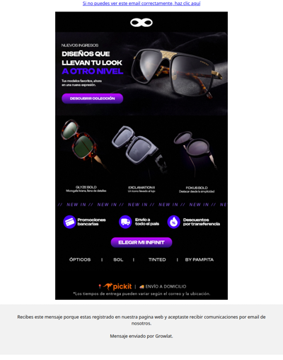 NEW IN 🔥 Llevá tus gafas 👓