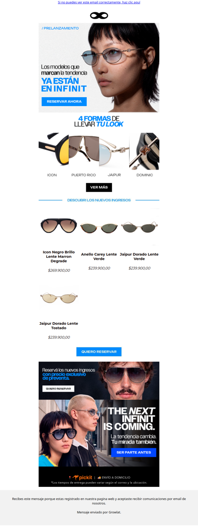 Nuevos ingresos 😎 Descubrilos 👓