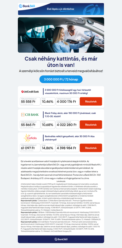 Csak néhány kattintás, és már úton is van!💰