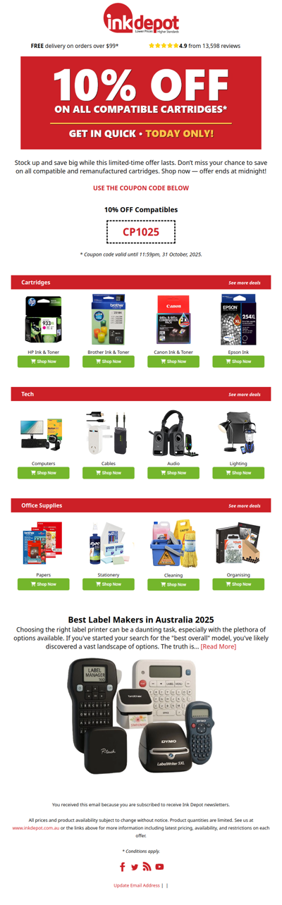 Don't Miss Out On This 10% Discount - ENDS TODAY! 😲🩸