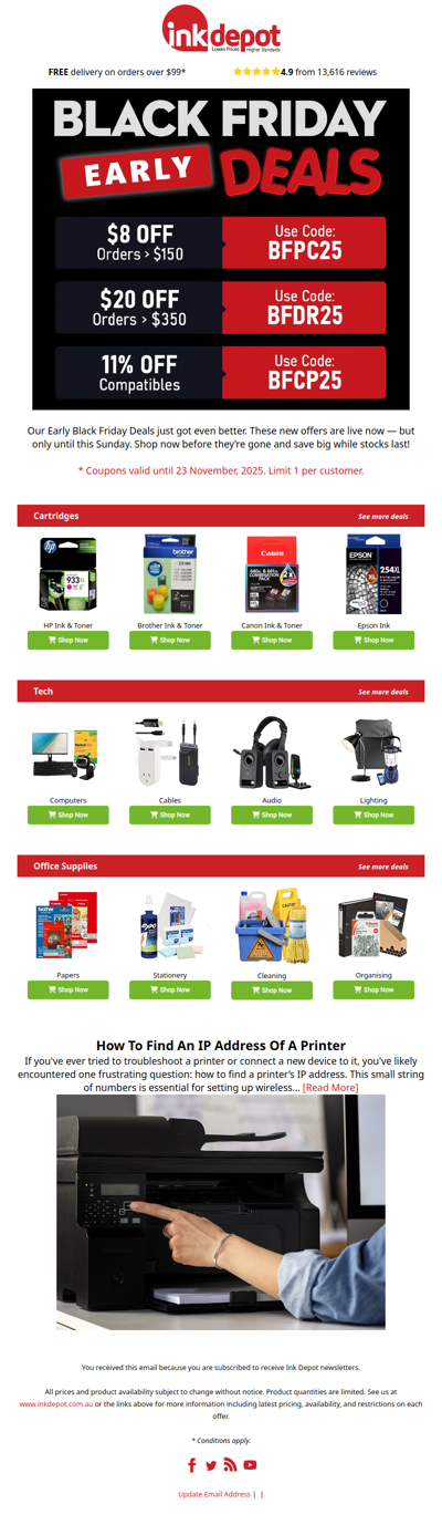 📣 NEW Black Friday Deals are now LIVE! 👀