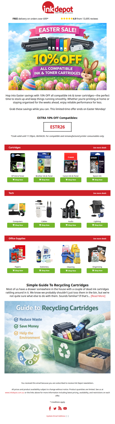 🐰 Easter Sale: Don't Miss Out On These Discounts!