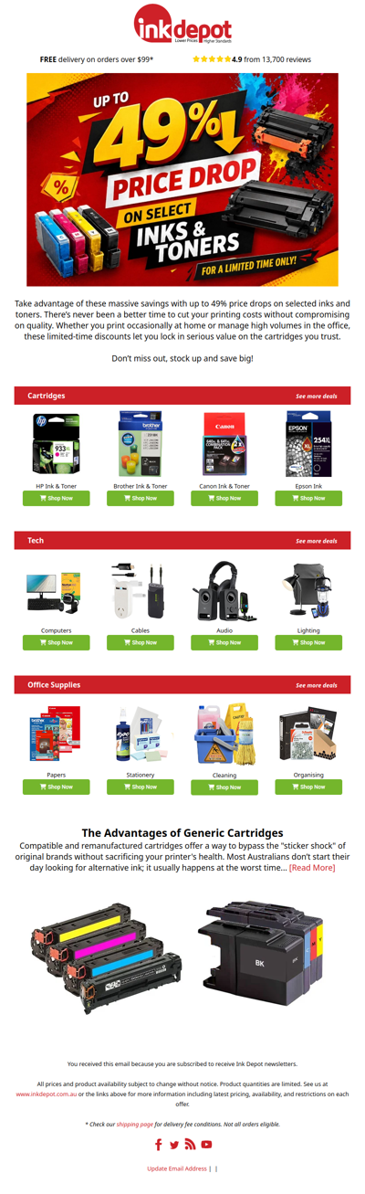 Save Up to 49% Today - Pay Less, Print More 🖨️💥