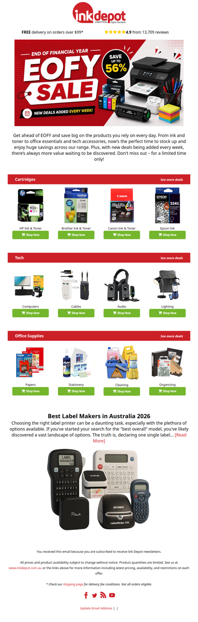 EOFY Deals Have Begun - Save Up To 56%! 🏷️💥