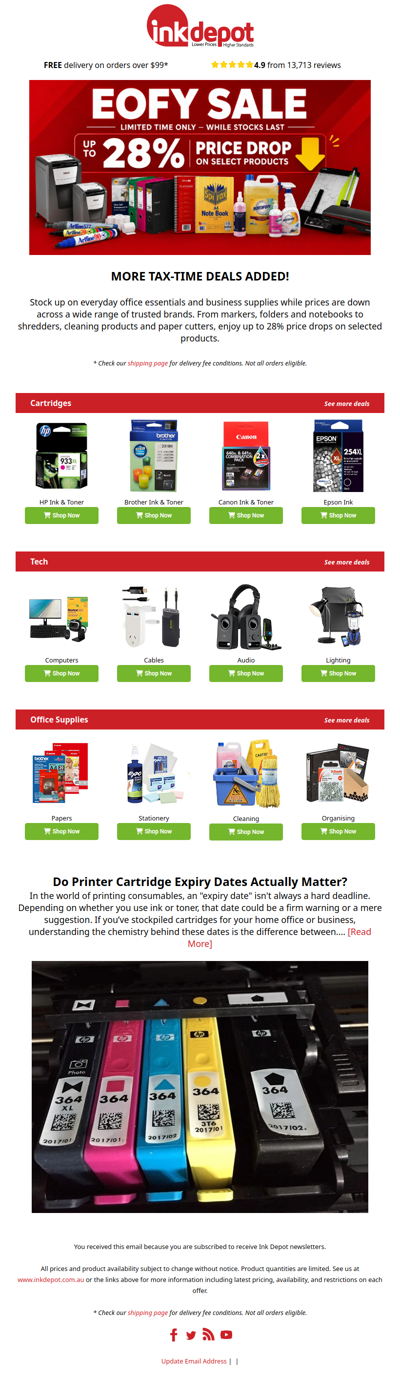 New EOFY Deals - Huge Price Drops on Office Essentials 📚💥