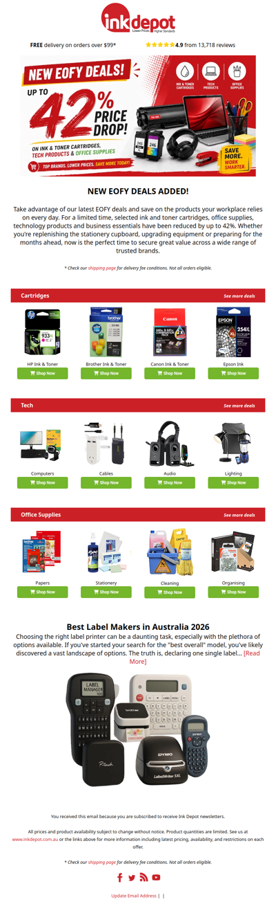dasda, New EOFY Deals Added: Save Up to 42% Today 🖨️💥