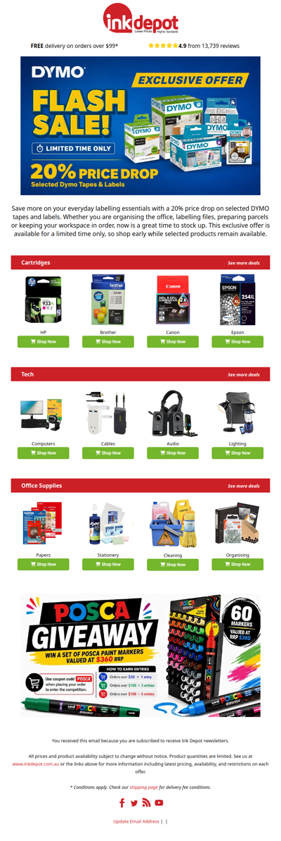 Two Big Offers: 20% Price Drop + Enter Our Giveaway