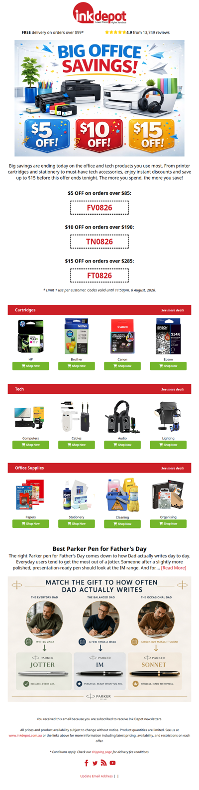 dasda, these coupon codes expire today! 🏷️👀