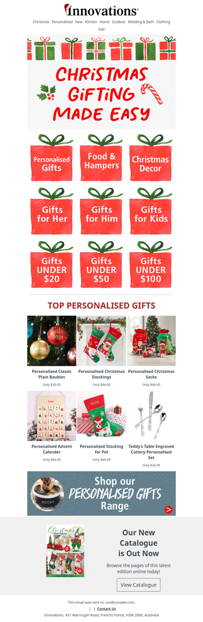 Christmas Gifting Made Easy