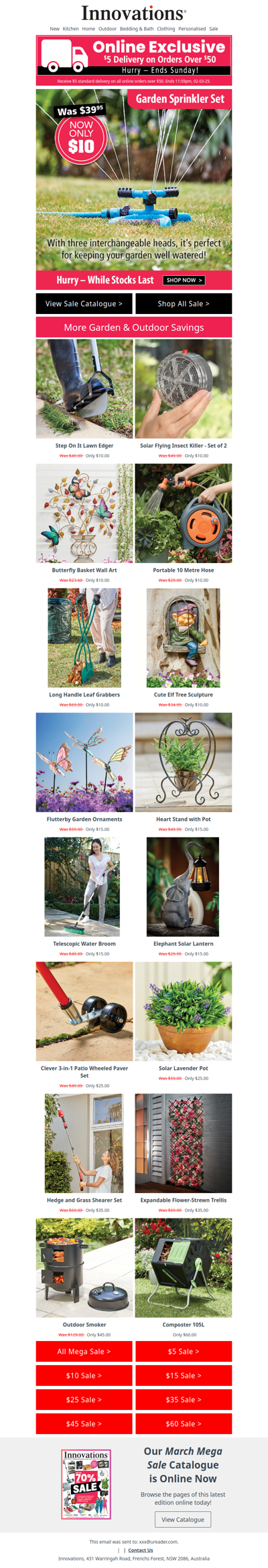 🌼 Huge Savings On Garden & Outdoor