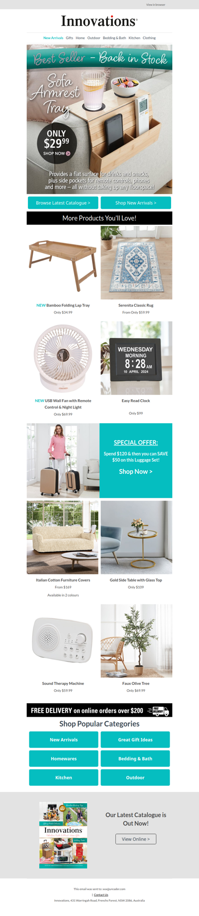 Best Seller Restocked 💥 Our Sofa Armrest Tray is Back!