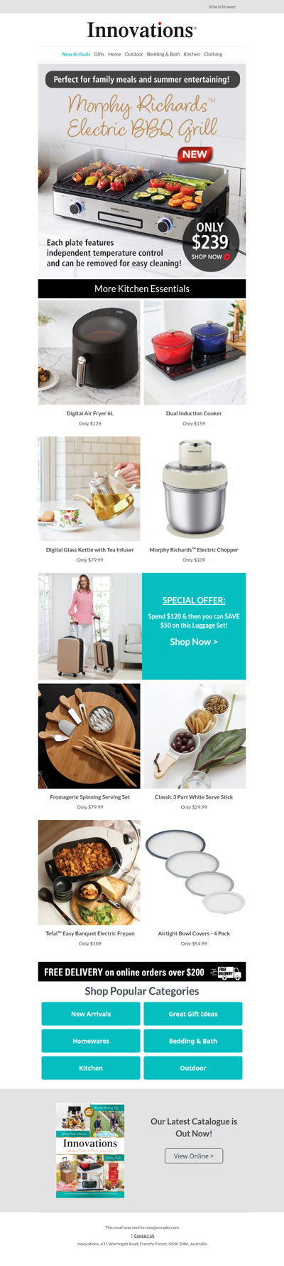 Morphy Richards Benchtop Electric Grill – Easy to Cook, Easy to Clean!