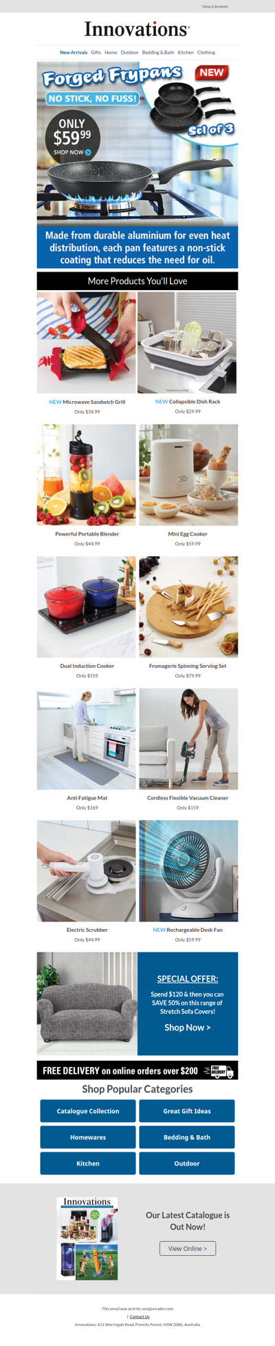 NEW Arrival | Set of 3 Forged Frypans 🍳