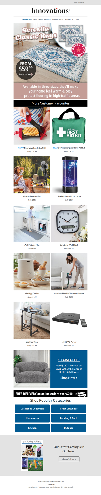 Customer Favourite | Serenita Classic Rugs