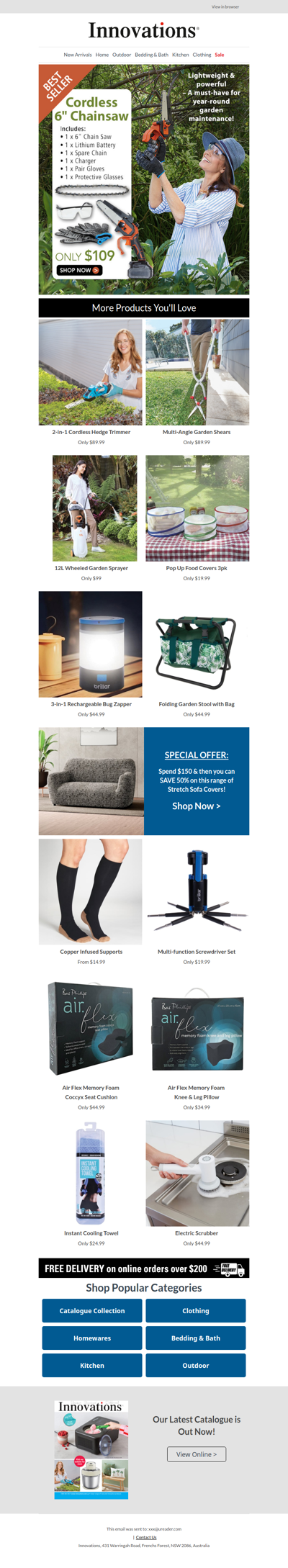 Best Seller | Cordless 6” Chainsaw