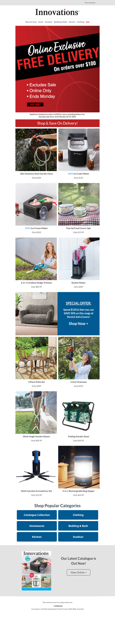 🚚 FREE Delivery* Ends Tomorrow – Shop & Save Now!