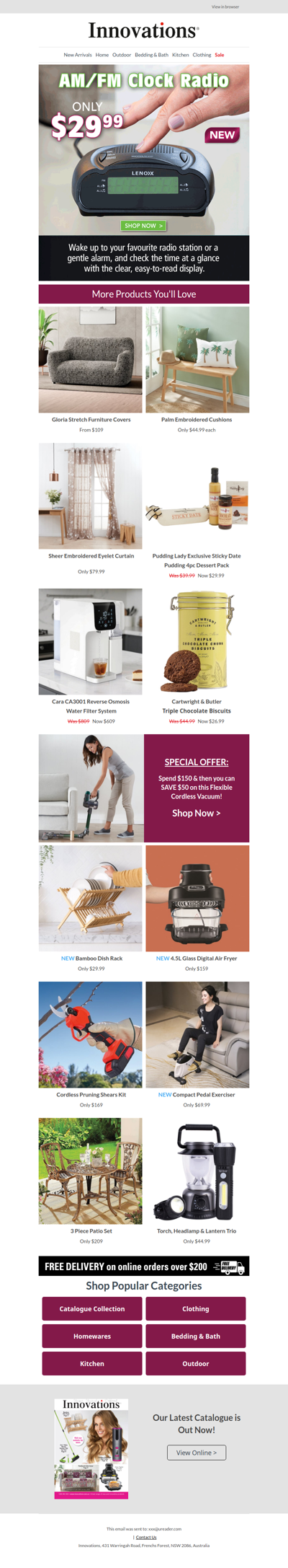 ⏰📻 Wake up to our new AM/FM Clock Radio!